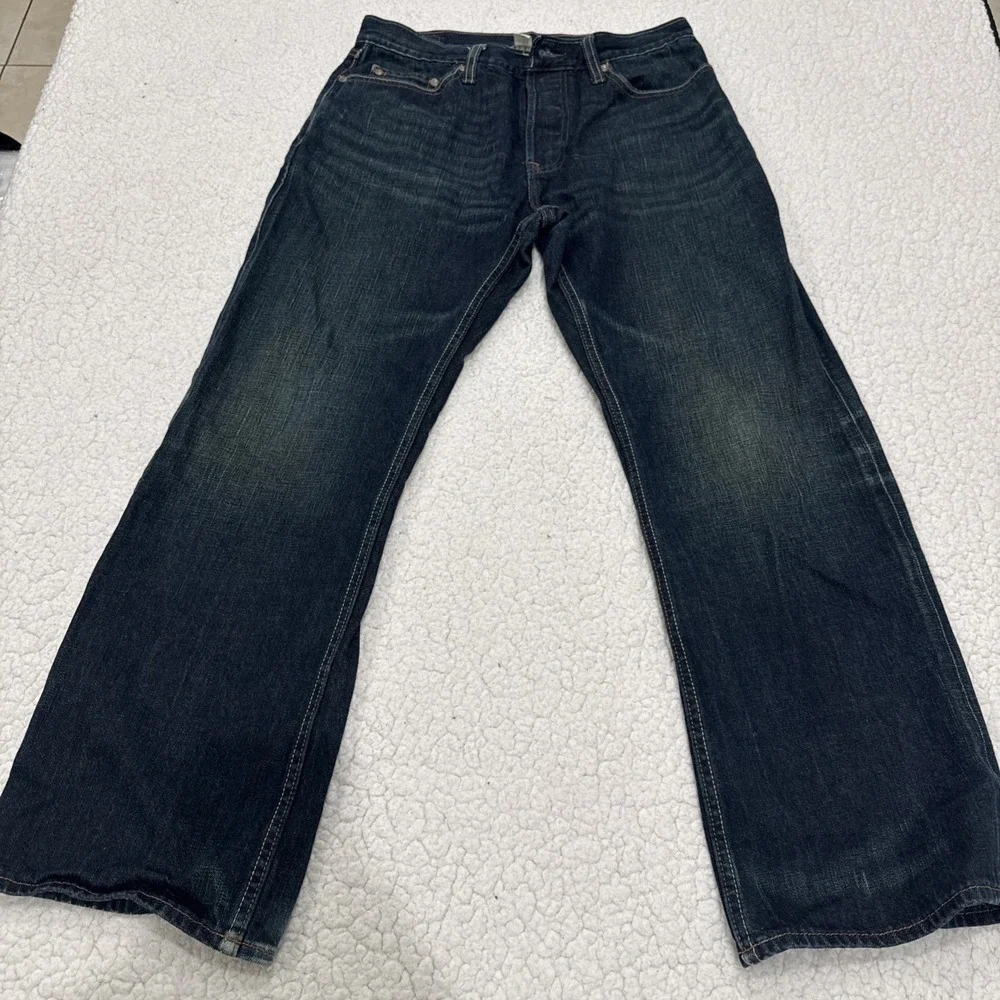 Banana Republic Jeans Mens 31x30 Blue 100% Cotton Denim Y2K 2000s relax fit